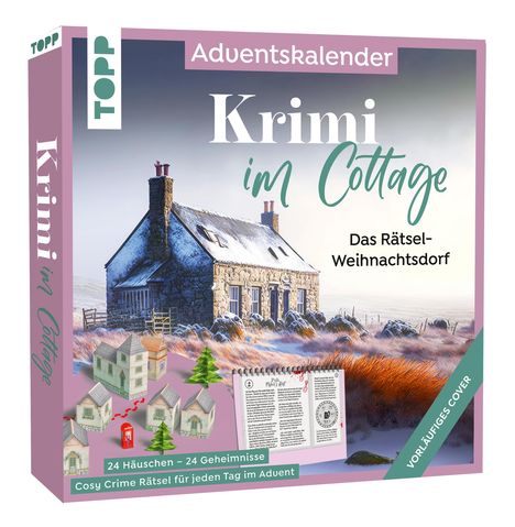 Anna-Laura Dietrich: Krimi im Cottage - Der Cosy Crime Adventskalender mit Rätsel-Story für 24 Tage, Spiele