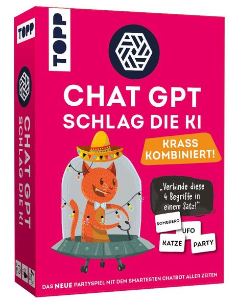 Frechverlag: ChatGPT - Schlag die KI. Krass kombiniert! Wer schreibt aus vier Worten die beste Story?, Spiele