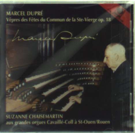 Marcel Dupre (1886-1971): Vepres de la Ste.Vierge op.18, CD