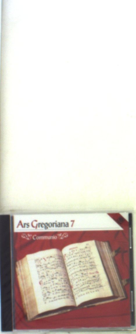 Ars Gregoriana 7 - Communio, CD