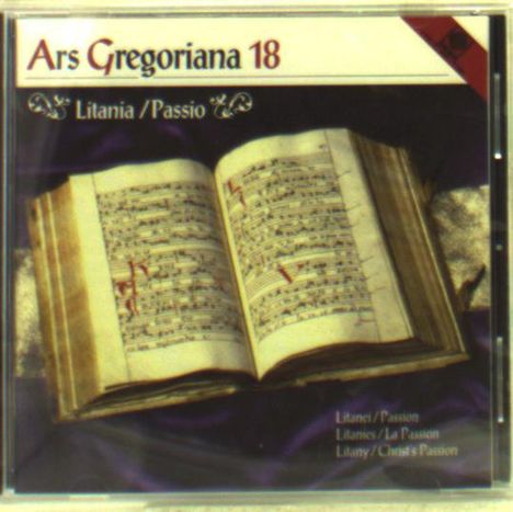 Ars Gregoriana 18 - Litania/Passio, CD