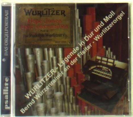 Bernd Wurzenrainer spielt die Fleiter-Wurlitzerorgel, CD