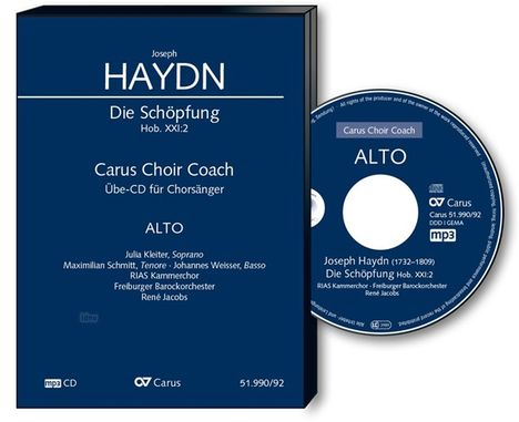 Carus Choir Coach - Joseph Haydn: Die Schöpfung H21:2 (Oratorium, 1798) (Alt), CD