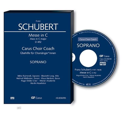 Franz Schubert: Messe in C C-Dur D 452 (1816), Noten