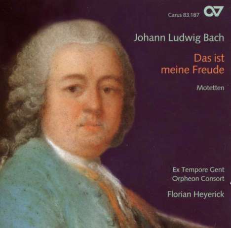 Johann Ludwig Bach (1677-1731): Motetten für Doppelchor, CD