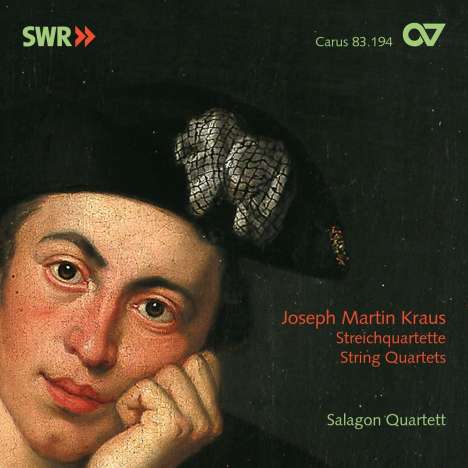 Joseph Martin Kraus (1756-1792): Streichquartette op.1 Nr.2,3,6, CD