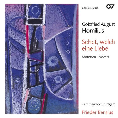 Gottfried August Homilius (1714-1785): Motetten I, CD