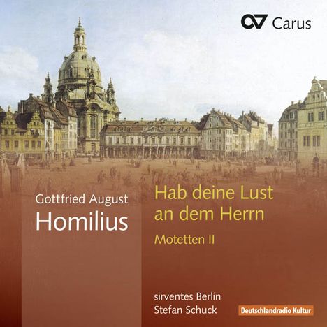 Gottfried August Homilius (1714-1785): Motetten II, CD