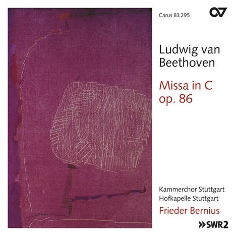 Ludwig van Beethoven (1770-1827): Messe C-Dur op.86, CD