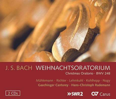 Johann Sebastian Bach (1685-1750): Weihnachtsoratorium BWV 248, 2 CDs