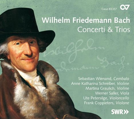 Wilhelm Friedemann Bach (1710-1784): Cembalokonzerte D-Dur &amp; g-moll, CD