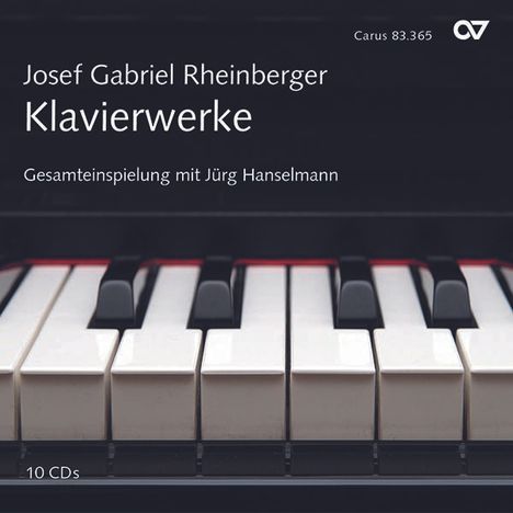 Josef Rheinberger (1839-1901): Das Klavierwerk, 10 CDs