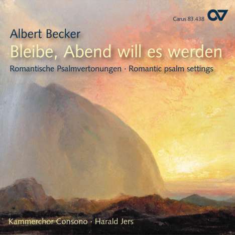 Albert Becker (1834-1899): Geistliche Chorwerke, CD
