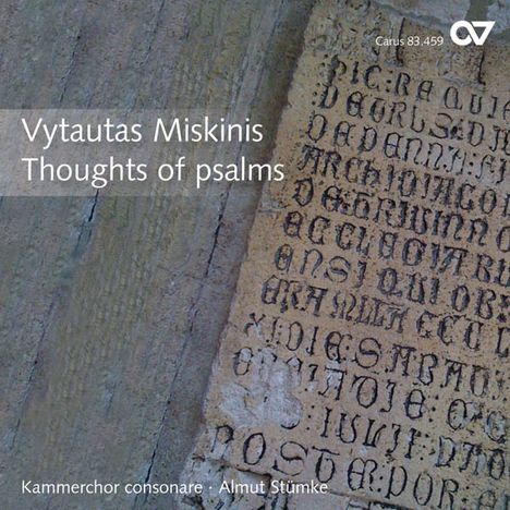 Vytautas Miskinis (geb. 1954): Thought of Psalms, CD