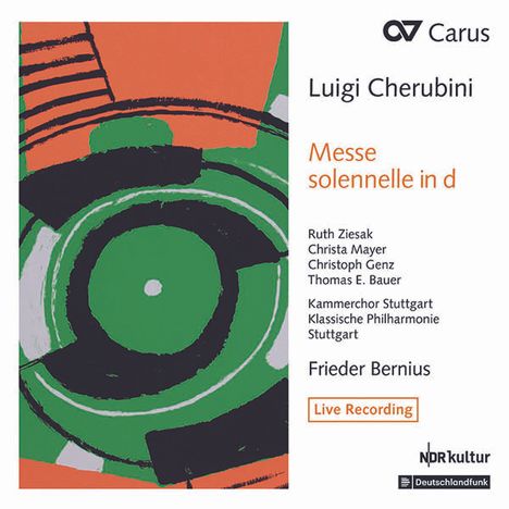 Luigi Cherubini (1760-1842): Missa solemnis Nr.2 d-moll, CD