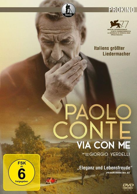 Paolo Conte - Via Con Me (OmU), DVD