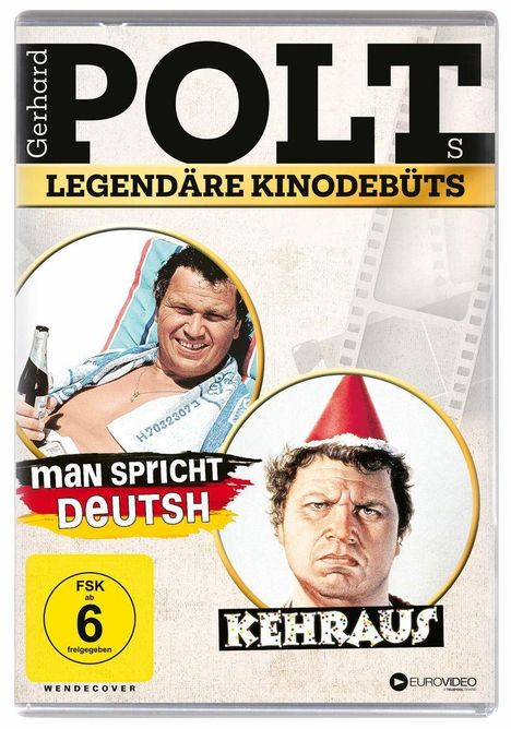 Gerhard Polts legendäre Kinodebüts, 2 DVDs