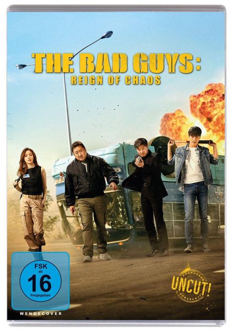 The Bad Guys - Reign of Chaos, DVD