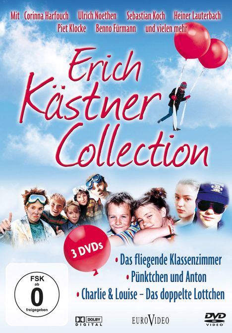 Erich Kästner Collection, 3 DVDs