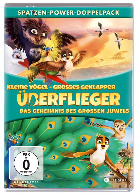 Überflieger: Spatzenpower-Doppelpack, 2 DVDs