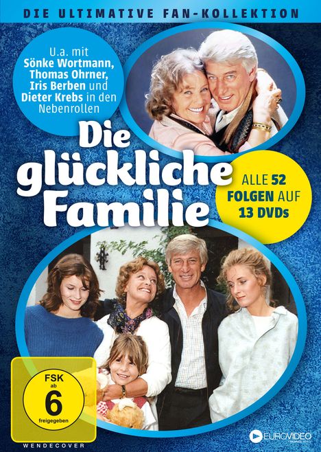 Die glückliche Familie (Komplette Serie), 13 DVDs