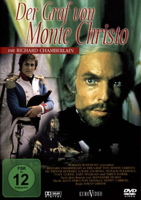 Der Graf von Monte Christo (1974), DVD