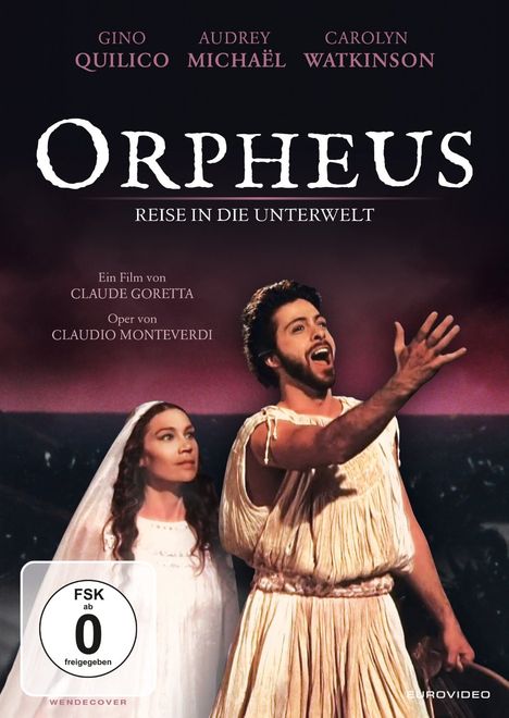 Orpheus (OmU), DVD