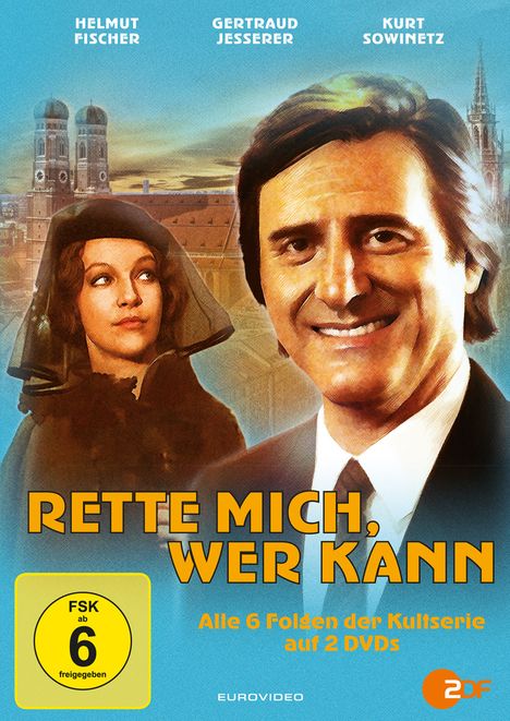 Rette mich, wer kann (Komplette Serie), 2 DVDs