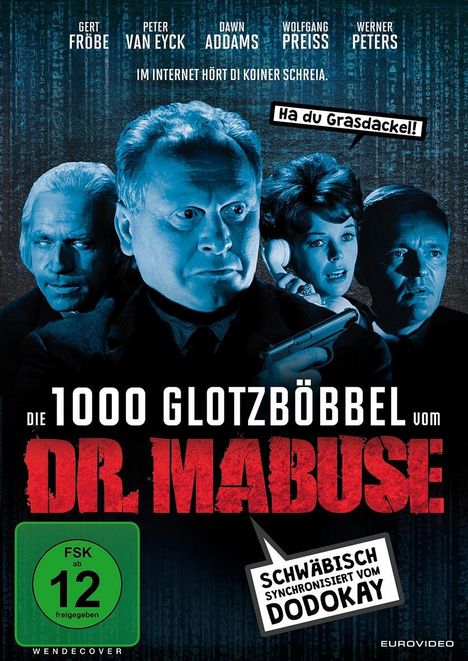 Die 1000 Glotzböbbel vom Dr. Mabuse, DVD