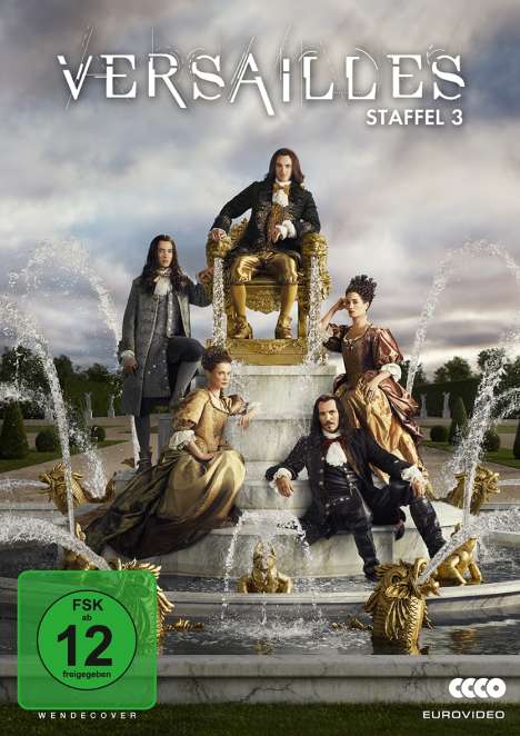 Versailles Staffel 3 (finale Staffel), 4 DVDs