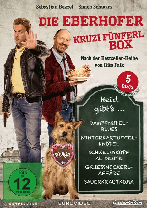 Die Eberhofer Kruzifünferl Box, 5 DVDs