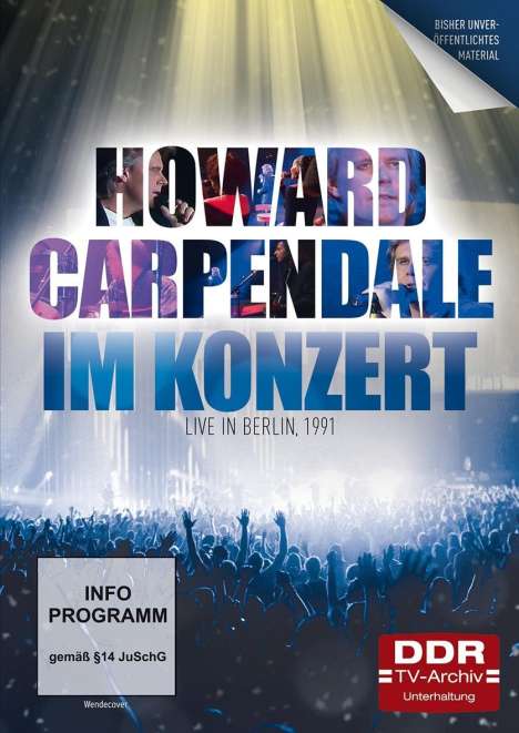 Im Konzert: Howard Carpendale  - Live in Berlin 1991, DVD