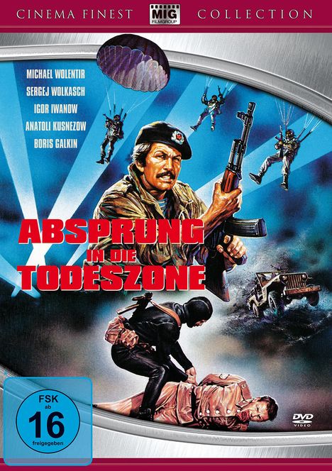 Absprung in die Todeszone, DVD