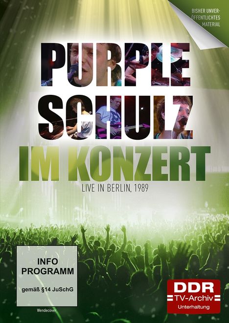 Im Konzert: Purple Schulz - Live in Berlin, 1989, DVD