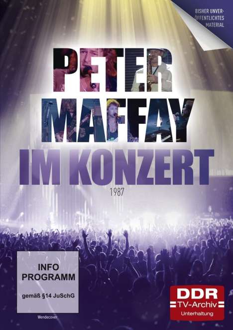 Im Konzert: Peter Maffay 1987, DVD