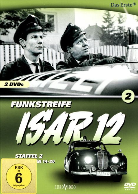 Funkstreife Isar 12 Staffel 2, 2 DVDs