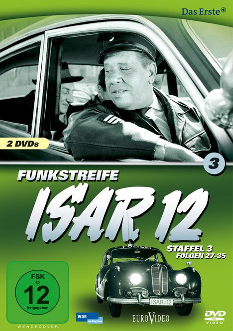 Funkstreife Isar 12 Staffel 3, 2 DVDs