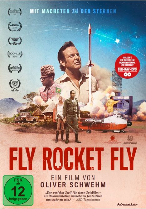 Fly, Rocket Fly (OmU) (Blu-ray & DVD), 1 Blu-ray Disc und 1 DVD