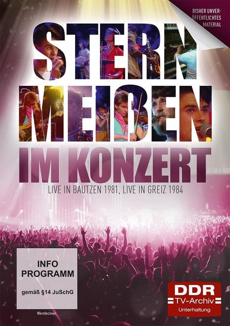 Im Konzert: Stern Meißen - Live in Bautzen 1978 und Greiz 1984, DVD