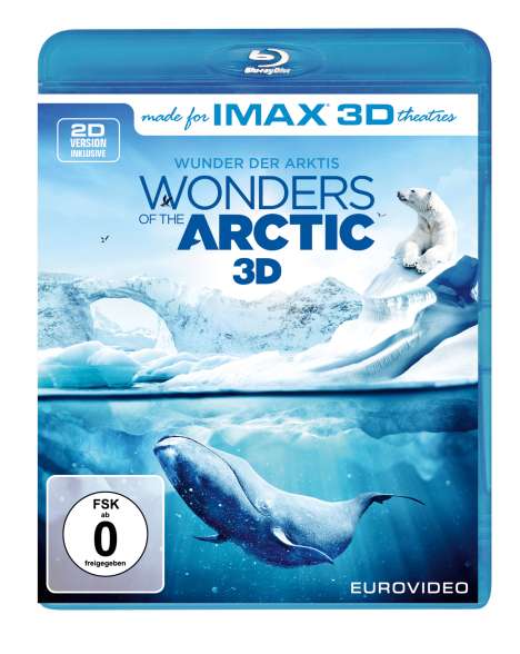 Wonders of the Arctic (3D Blu-ray), Blu-ray Disc
