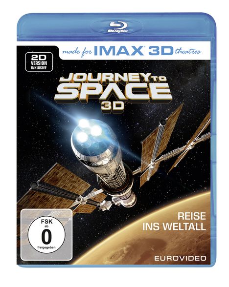 Journey to Space (3D Blu-ray), Blu-ray Disc