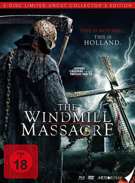 The Windmill Massacre (Blu-ray &amp; DVD im Mediabook), 1 Blu-ray Disc und 1 DVD