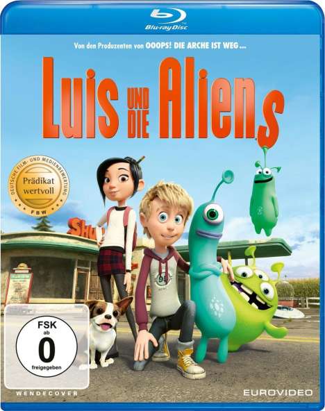 Luis und die Aliens (Blu-ray), Blu-ray Disc