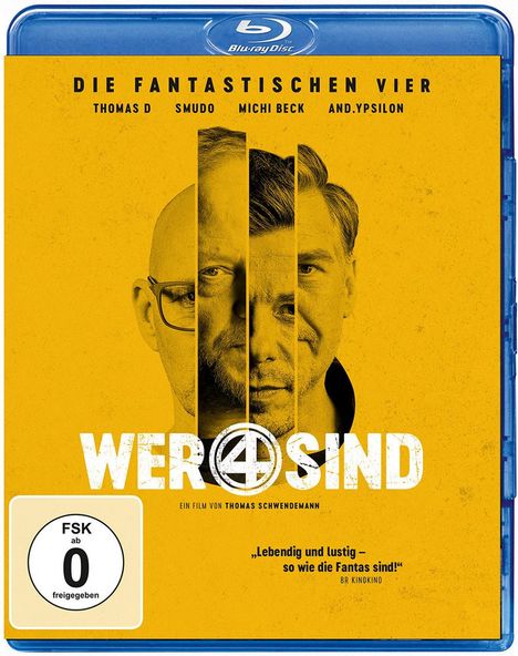 Wer 4 sind - Die Fantastischen Vier (Blu-ray), Blu-ray Disc