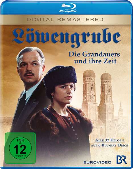 Löwengrube - Die Grandauers und ihre Zeit (Komplette Serie) (Blu-ray), 6 Blu-ray Discs