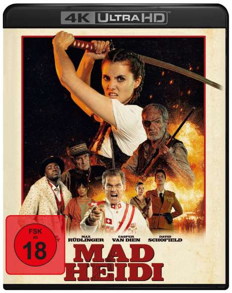 Mad Heidi (Ultra HD Blu-ray), Ultra HD Blu-ray