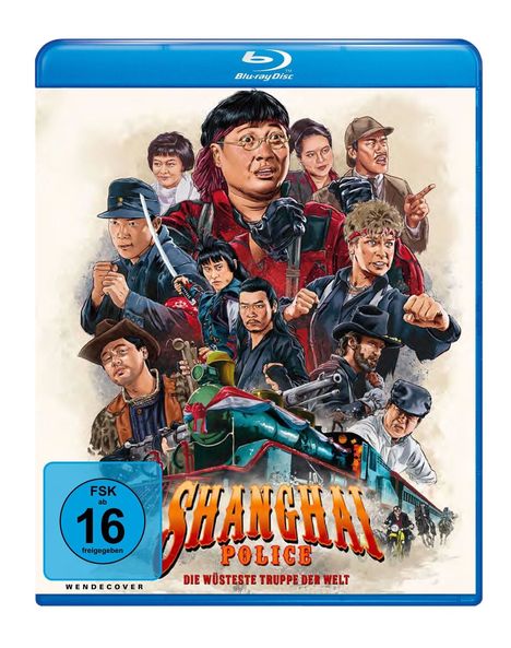 Shanghai Police (Blu-ray), 3 Blu-ray Discs
