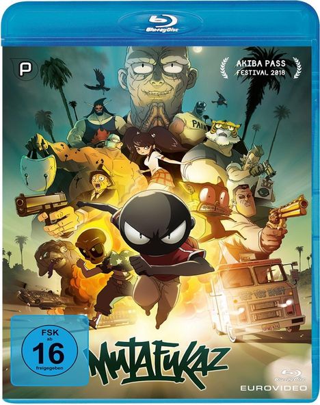 Mutafukaz (Blu-ray), Blu-ray Disc