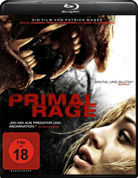 Primal Rage (Blu-ray), Blu-ray Disc