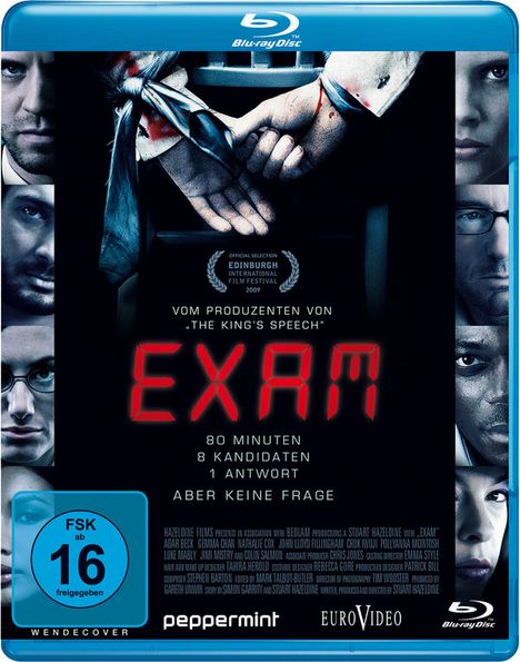 Exam (Blu-ray), Blu-ray Disc